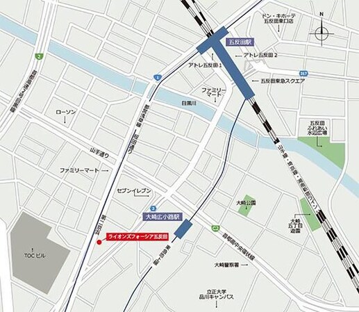 ライオンズフォーシア五反田の物件内観写真